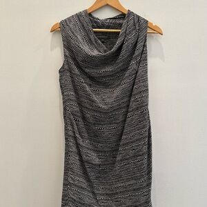 Waverly Grey Halter Sheath Dress for Work